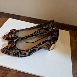 NWOT Ann Taylor Animal Print Pumps